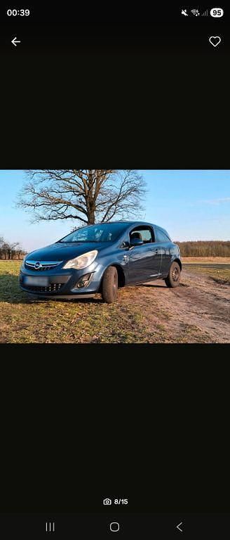 Gebraucht Opel Corsa Selection 69 PS (50 kW) 2011 Blau Kleinwagen