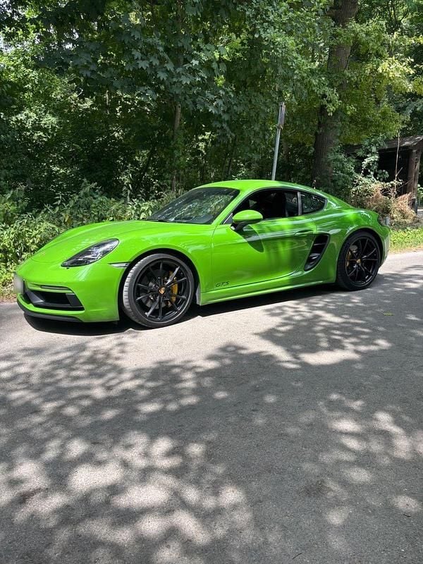Gebraucht Porsche Cayman GTS 366 PS (269 kW) 2019 Grün Coupé