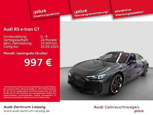 Grau Neu 2024 Audi RS e-tron GT Sport Limousine | 119.990 € - Bild 1/3