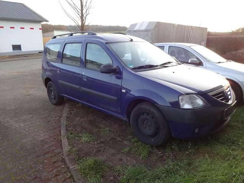 Blau Gebraucht 2008 Dacia Logan MCV Lauréate Kombi | 600 € (Fairer Preis) - Bild 1/4