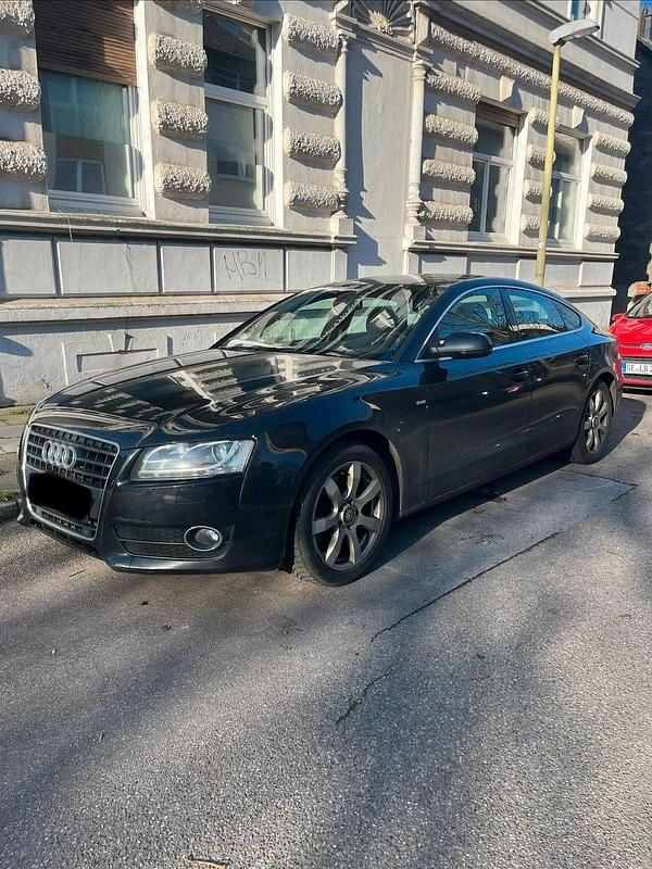 Gebraucht Audi A5 Sportback S-Line 190 PS (139 kW) 2010 Schwarz Kleinwagen