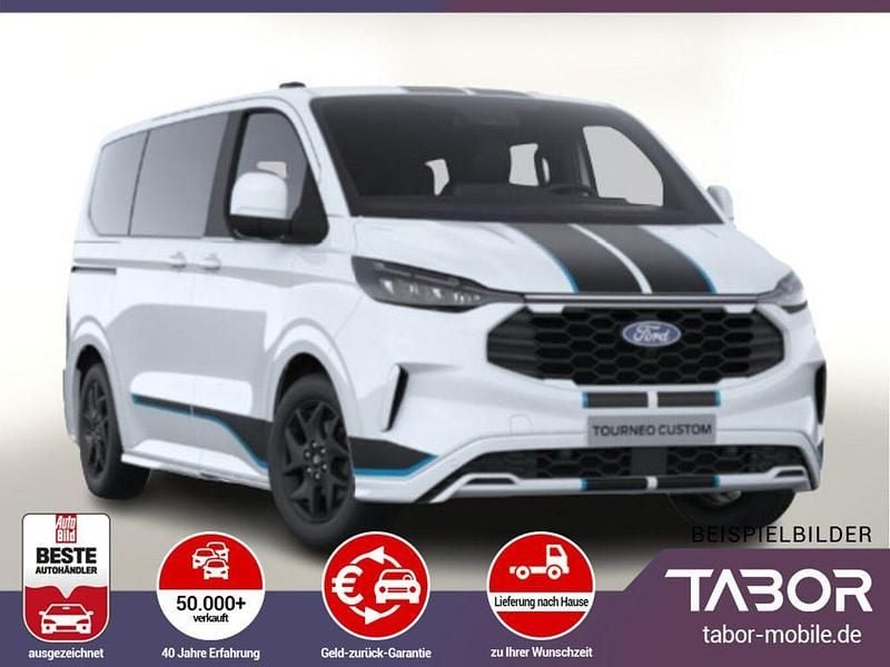 Frozen white Neu 2025 Ford Tourneo Custom Sport Van / Kleinbus | 56.388 € (Fairer Preis) - Bild 1/4