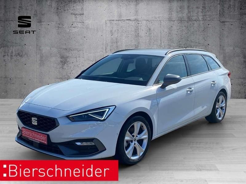 Weiss Gebraucht 2024 Seat Leon FR Kombi | 28.750 € (Fairer Preis) - Bild 1/4