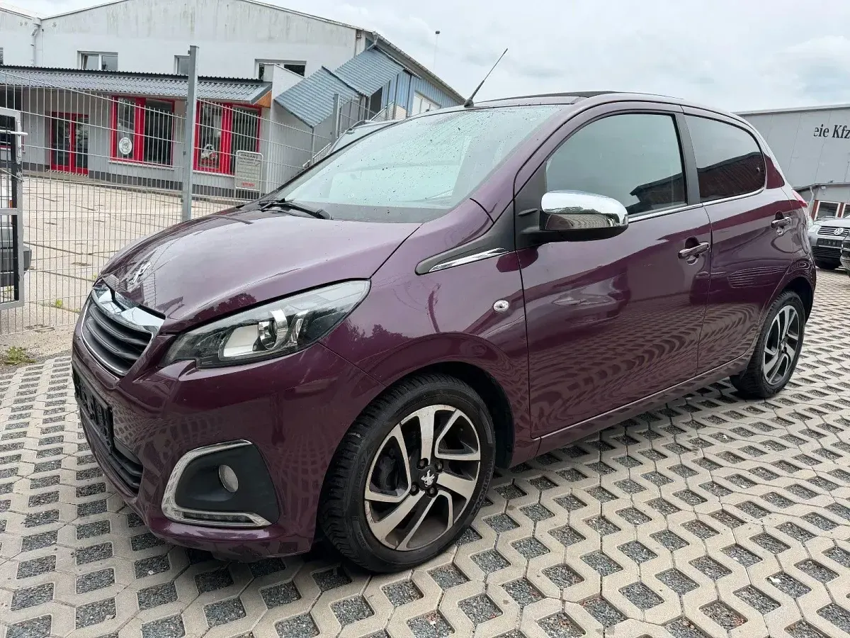 Gebraucht Peugeot 108 Allure 72 PS (52 kW) 2018 Violet Kleinwagen