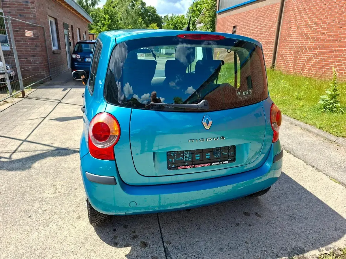 Gebraucht Renault Modus 75 PS (55 kW) 2005 Blau Van / Kleinbus