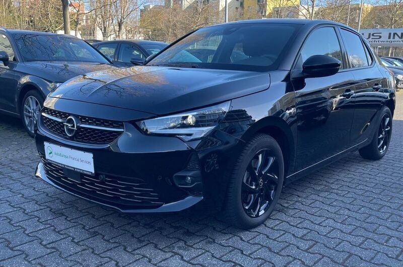 Gebraucht Opel Corsa GS Line 101 PS (74 kW) 2022 Schwarz diamant schwarz (metallic) Limousine