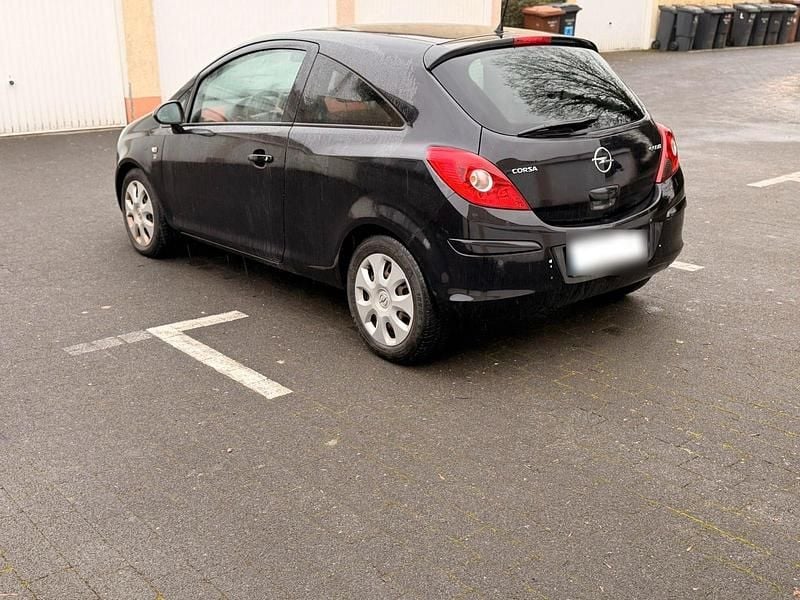 Gebraucht Opel Corsa 95 PS (69 kW) 2010 Schwarz Kleinwagen