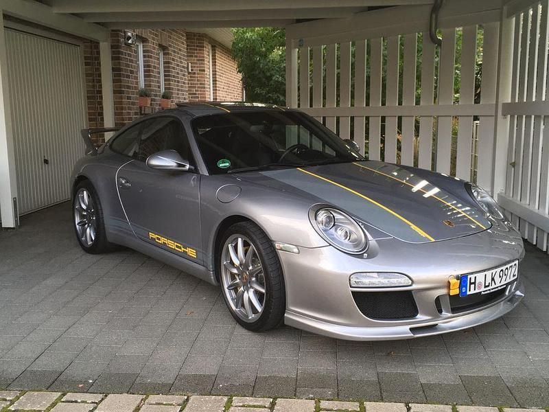 Silber Gebraucht 2008 Porsche 911 Carrera S Chrono Coupé | 71.997 € (Teuer) - Bild 1/4