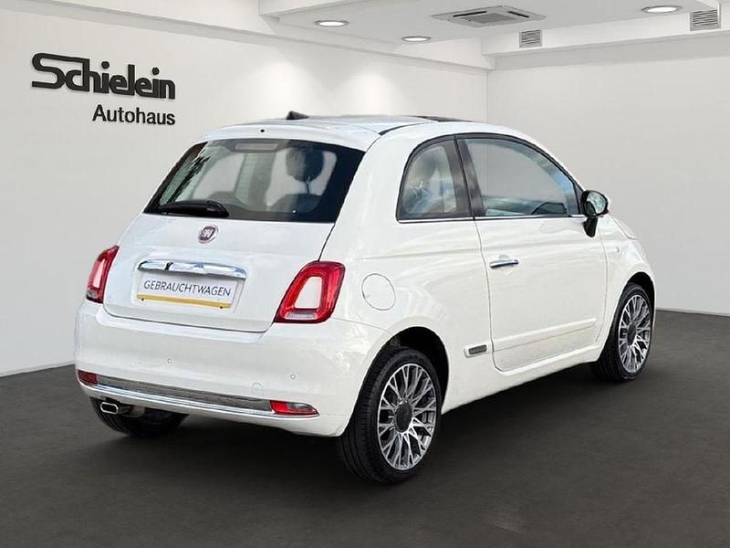 Gebraucht Fiat 500 Lounge 69 PS (50 kW) 2019 Gelato weiss Kleinwagen