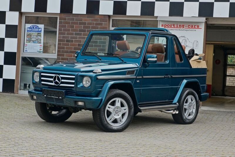 Blau Gebraucht 2004 Mercedes G500 SUV | 141.000 € - Bild 1/4