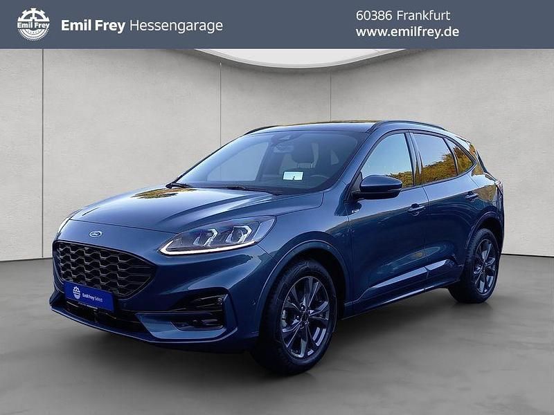Chrome blue metallic Gebraucht 2023 Ford Kuga ST-Line X SUV | 22.950 € (Superpreis) - Bild 1/4