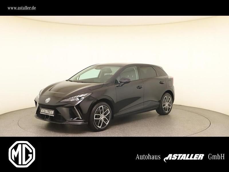 Schwarz pebble black Neu 2025 MG MG4 EV Luxury Kleinwagen | 27.490 € (Fairer Preis) - Bild 1/4