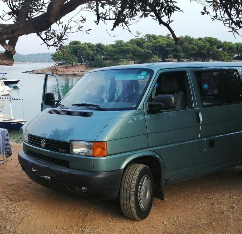 Grün Gebraucht 2000 VW T4 Van | 13.999 € - Bild 1/4