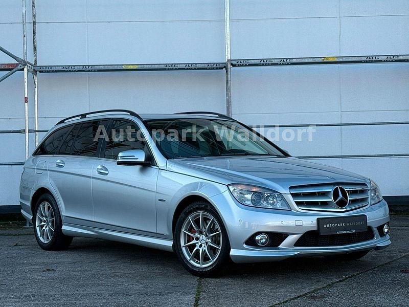 Gebraucht Mercedes C220 AMG line 170 PS (125 kW) 2009 Silber Kombi