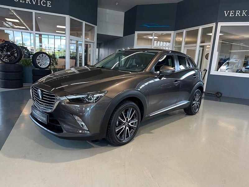 Grau Gebraucht 2018 Mazda CX-3 Sports-Line SUV | 18.930 € (Fairer Preis) - Bild 1/4
