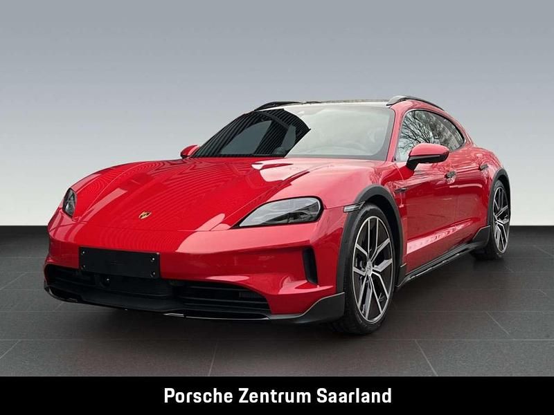 Rot Gebraucht 2025 Porsche Taycan Cross Turismo Limousine | 115.850 € (Fairer Preis) - Bild 1/4