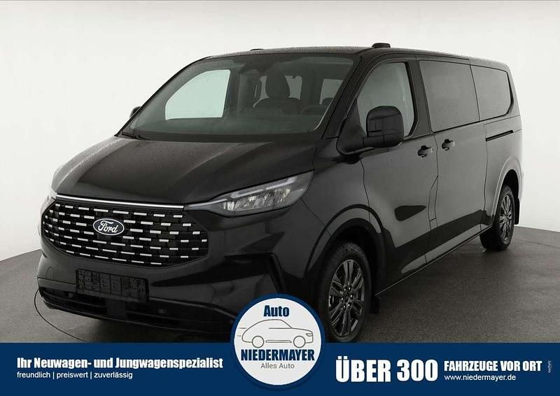 Agate black metallic Neu 2025 Ford Tourneo Custom Titanium Van / Kleinbus | 57.495 € (Guter Preis) - Bild 1/4