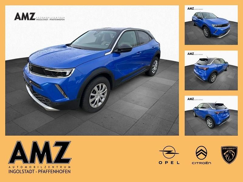 Perl blau/voltaik blau Gebraucht 2021 Opel Mokka Elegance SUV | 16.990 € (Guter Preis) - Bild 1/4