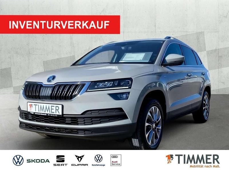 Grau Gebraucht 2022 Skoda Karoq Clever SUV | 22.750 € (Superpreis) - Bild 1/2
