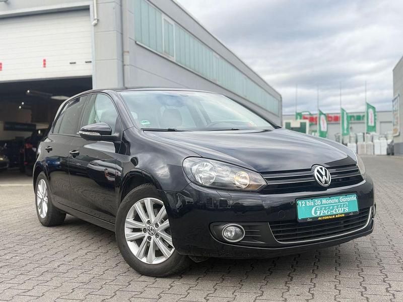 Gebraucht VW Golf VI Style 86 PS (63 kW) 2012 Schwarz Kleinwagen