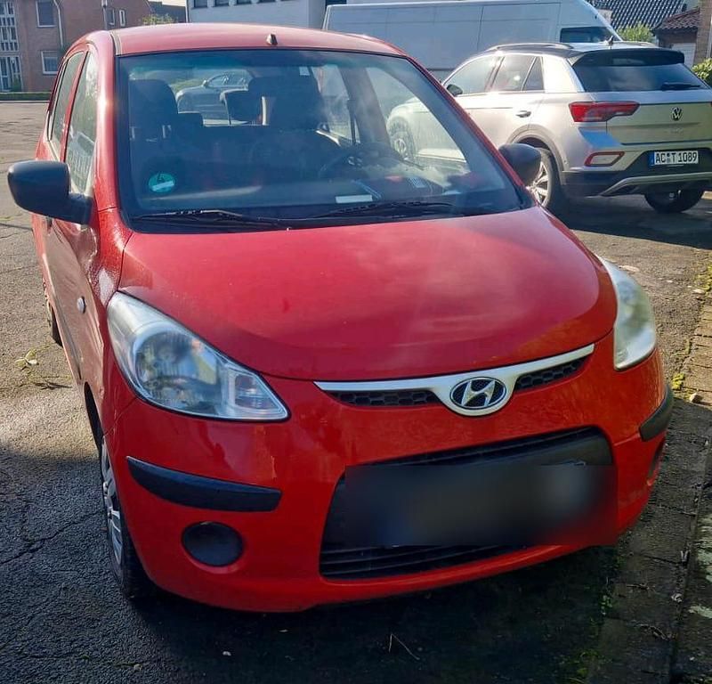 Rot Gebraucht 2008 Hyundai i10 Kleinwagen | 1.599 € (Guter Preis) - Bild 1/4