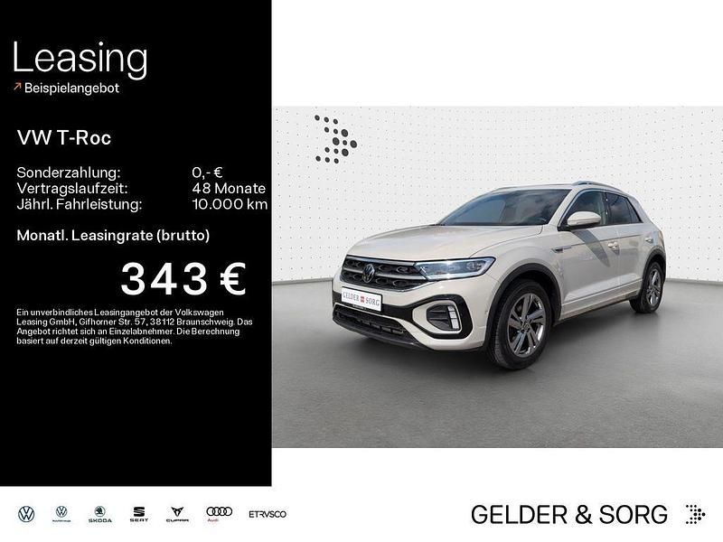 Ascotgrau Gebraucht 2023 VW T-Roc R-line SUV | 25.990 € (Fairer Preis) - Bild 1/4