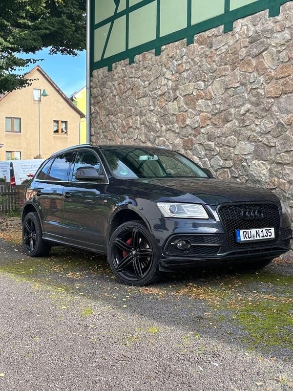 Blau Gebraucht 2014 Audi Q5 S-Line SUV | 17.199 € (Guter Preis) - Bild 1/4