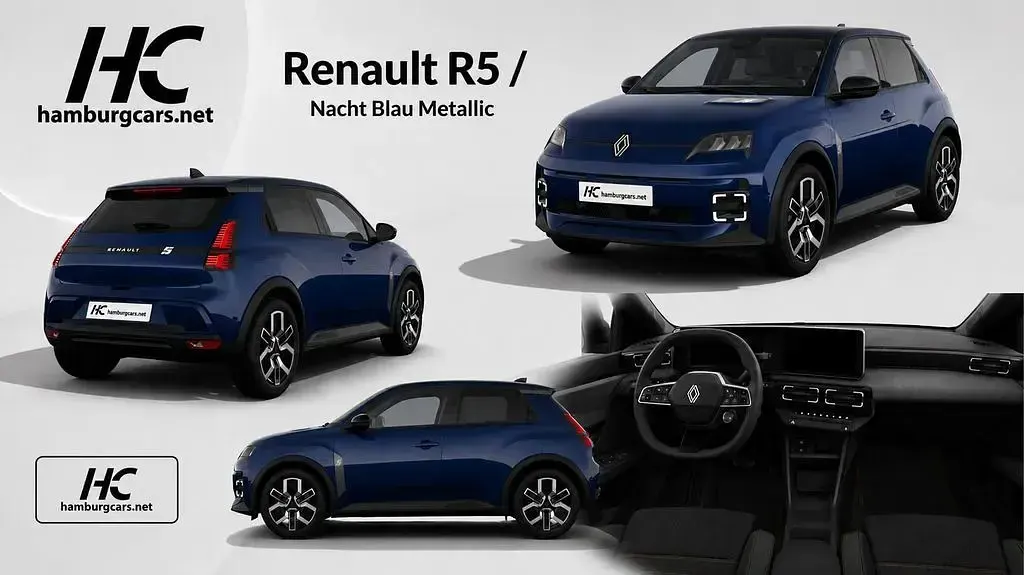 Neu Renault R5 Techno 110 kW (150 PS) 2026 Nachtblau metallic Kleinwagen