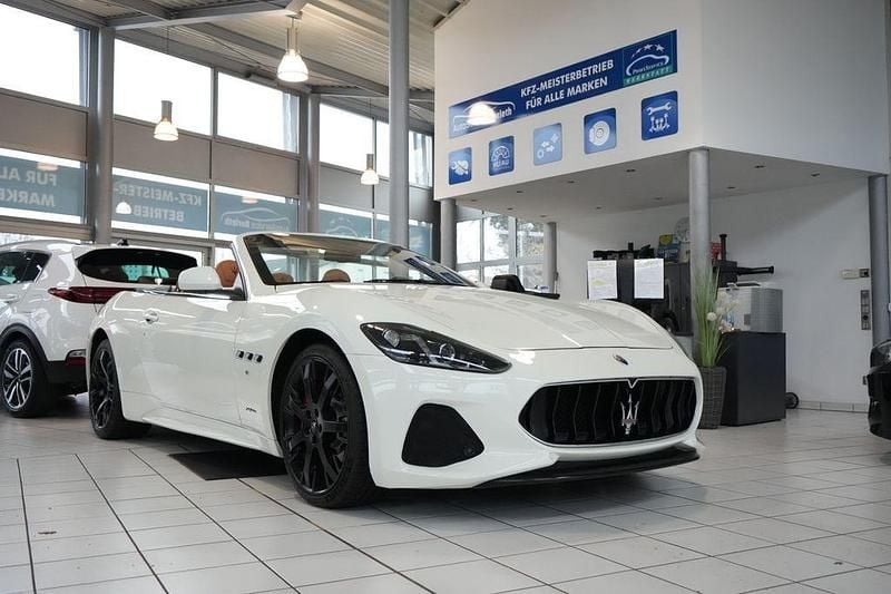 Gebraucht Maserati GranCabrio 460 PS (338 kW) 2019 Weiß Cabrio