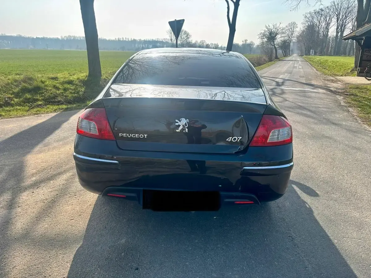 Gebraucht Peugeot 407 2010 Schwarz Limousine