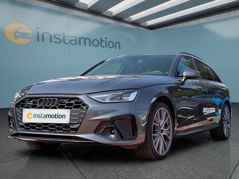 Grau Gebraucht 2022 Audi A4 S-Line Kombi | 33.299 € (Teuer) - Bild 1/4