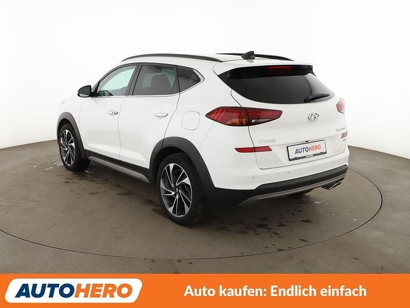Gebraucht Hyundai Tucson Premium 177 PS (130 kW) 2019 Weiß SUV
