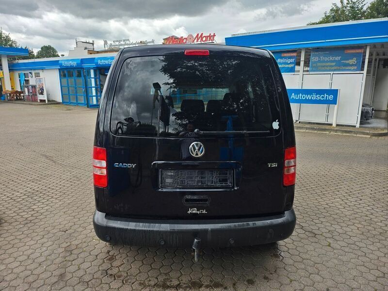 Gebraucht VW Caddy Trendline 105 PS (77 kW) 2012 Schwarz Van / Kleinbus