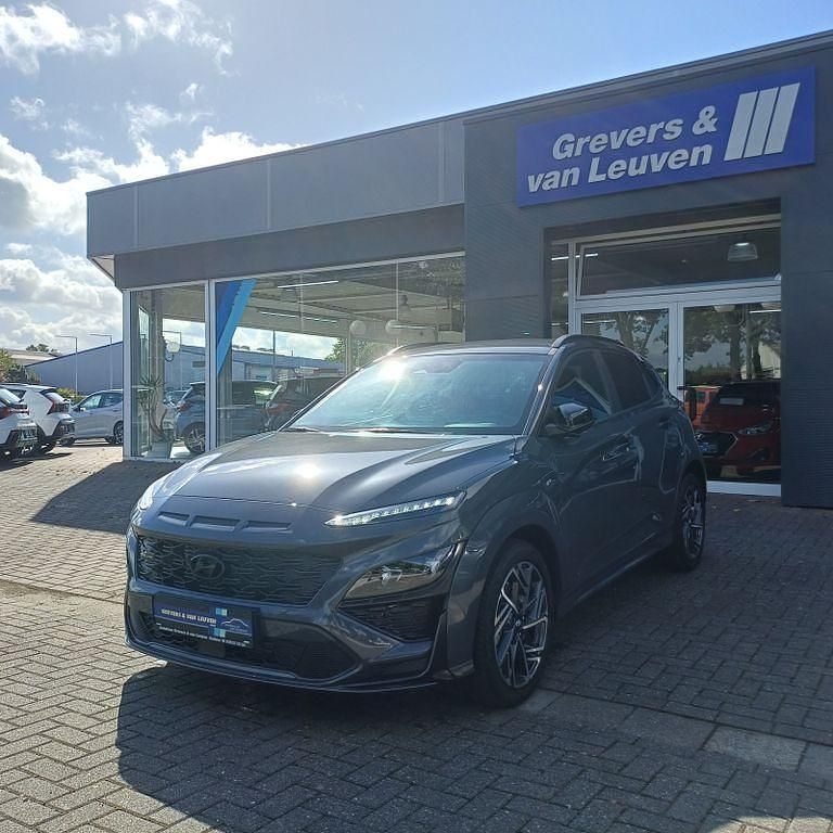 Grau Gebraucht 2023 Hyundai Kona N Line SUV | 22.250 € (Fairer Preis) - Bild 1/4