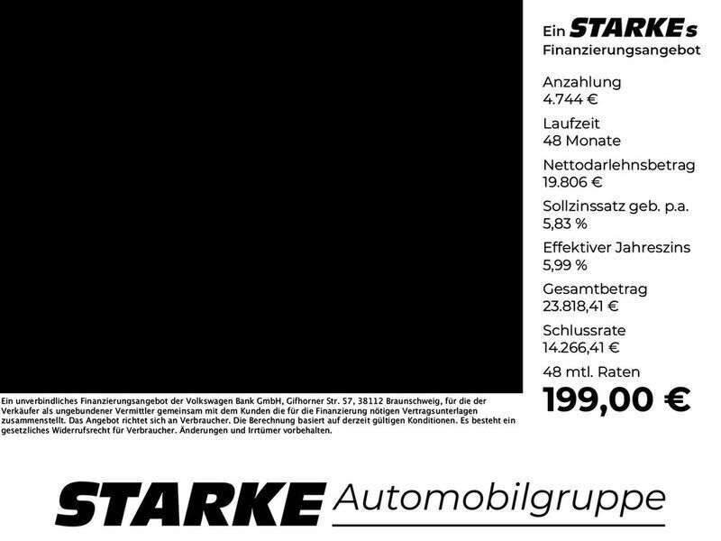 Schwarz Neu 2025 VW Taigo SUV | 24.550 € (Superpreis) - Bild 1/1