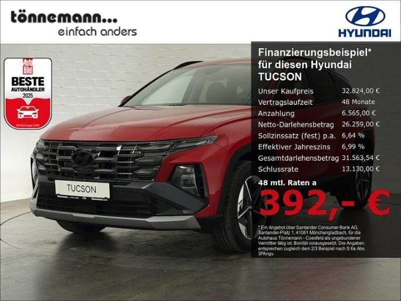 Gebraucht Hyundai Tucson Trend 215 PS (158 kW) 2025 Rot SUV