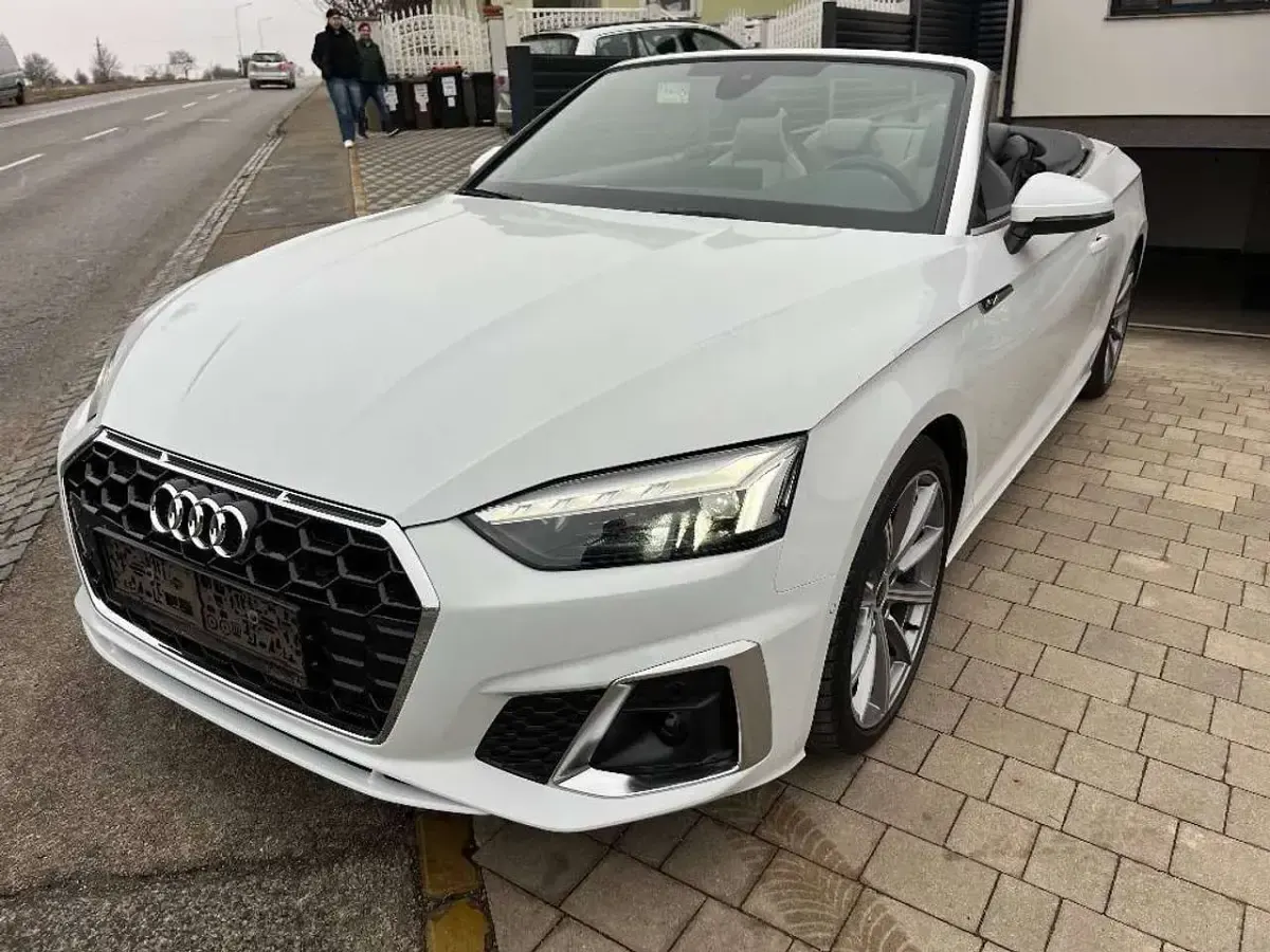 Gebraucht Audi A5 Cabriolet S-Line 163 PS (119 kW) 2024 Weiß Cabrio