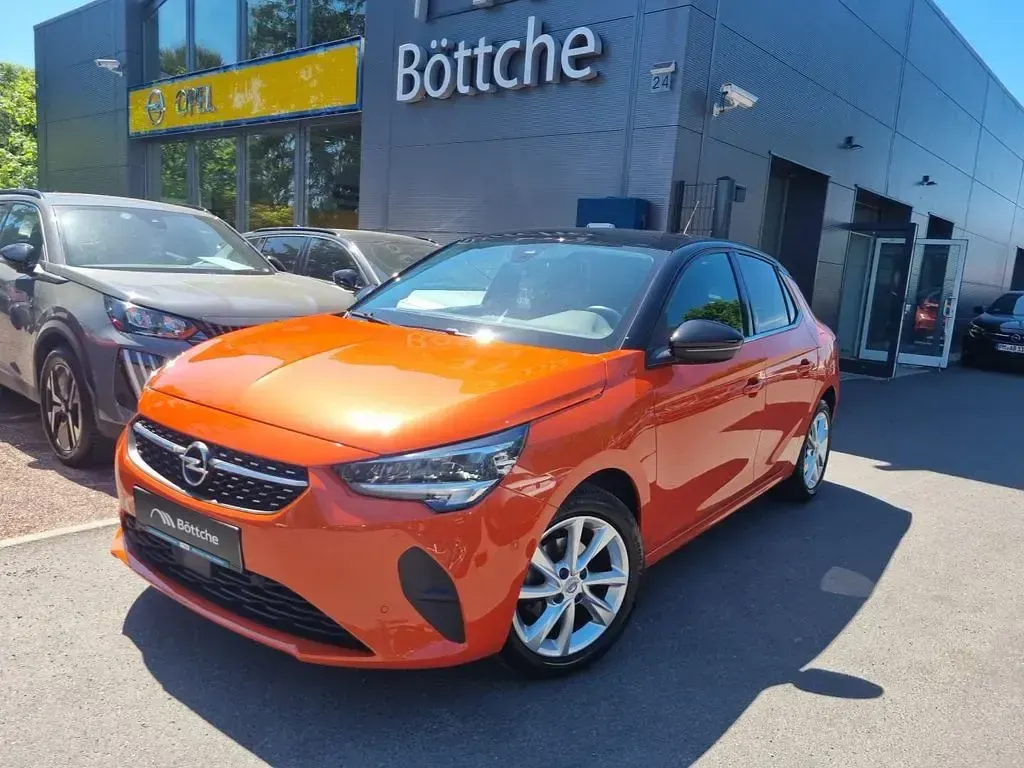 Gebraucht Opel Corsa Elegance 75 PS (55 kW) 2023 Power orange/dynamik orange Kleinwagen