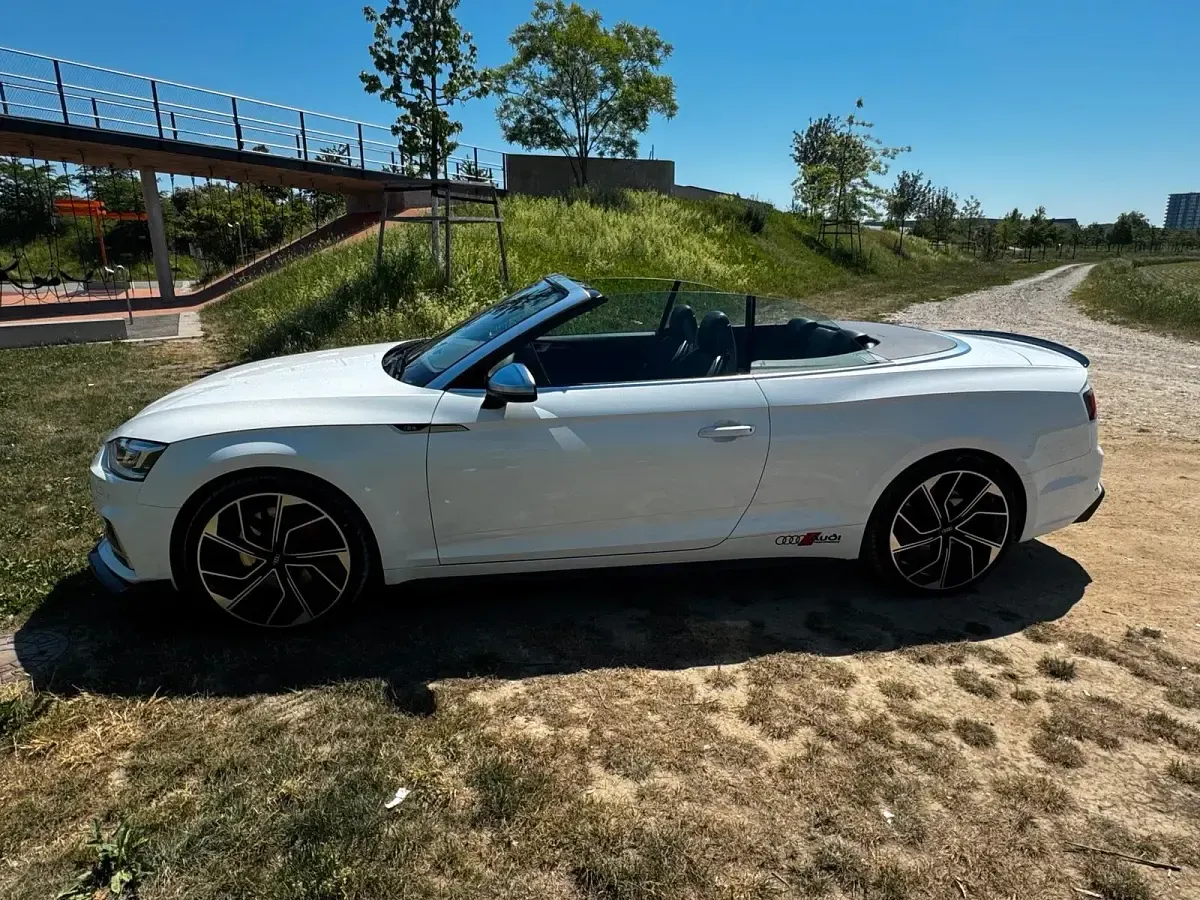 Gebraucht Audi S5 Cabriolet 354 PS (260 kW) 2018 Weiß Cabrio