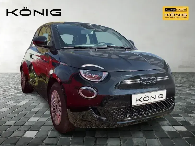 Gebraucht Fiat 500e 86 kW (118 PS) 2023 Onyx schwarz (10n) Kleinwagen