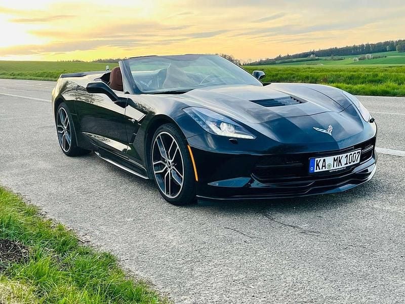 Second-hand Corvette Stingray 466 CP (342 kW) 2015 Negru Cabrio
