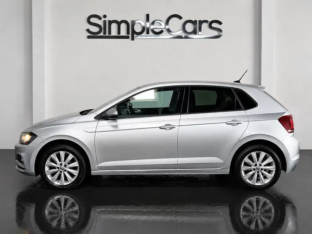 Gebraucht VW Polo Highline 95 PS (69 kW) 2017 Silber Kleinwagen