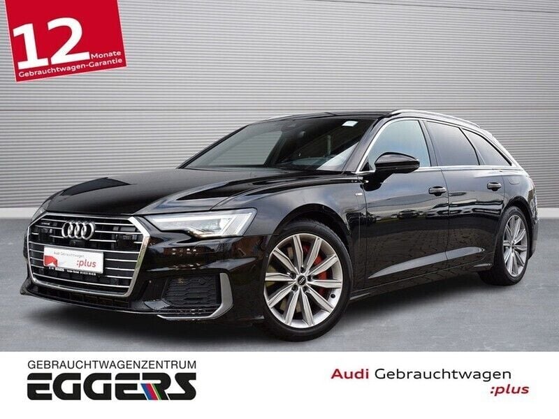 Schwarz Gebraucht 2021 Audi A6 S-Line Kombi | 36.920 € (Fairer Preis) - Bild 1/4