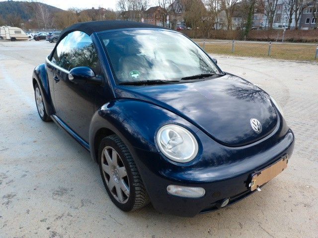 Gebraucht VW New Beetle Cabriolet 116 PS (85 kW) 2003 Blau Cabrio