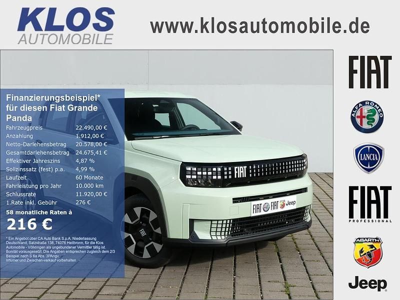 Blau Neu 2025 Fiat Grande Panda Icon SUV | 22.490 € (Guter Preis) - Bild 1/4