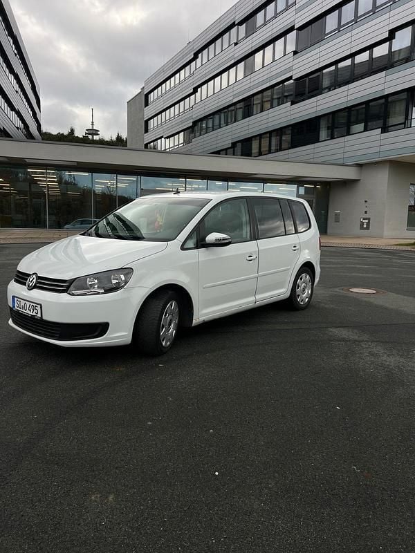 Gebraucht VW Touran R 150 PS (110 kW) 2015 Weiß Van / Kleinbus