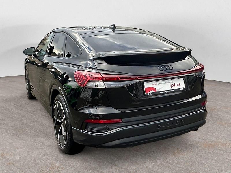 Gebraucht Audi Q4 Sportback e-tron S-Line 150 kW (204 PS) 2023 Mythosschwarz metallic SUV