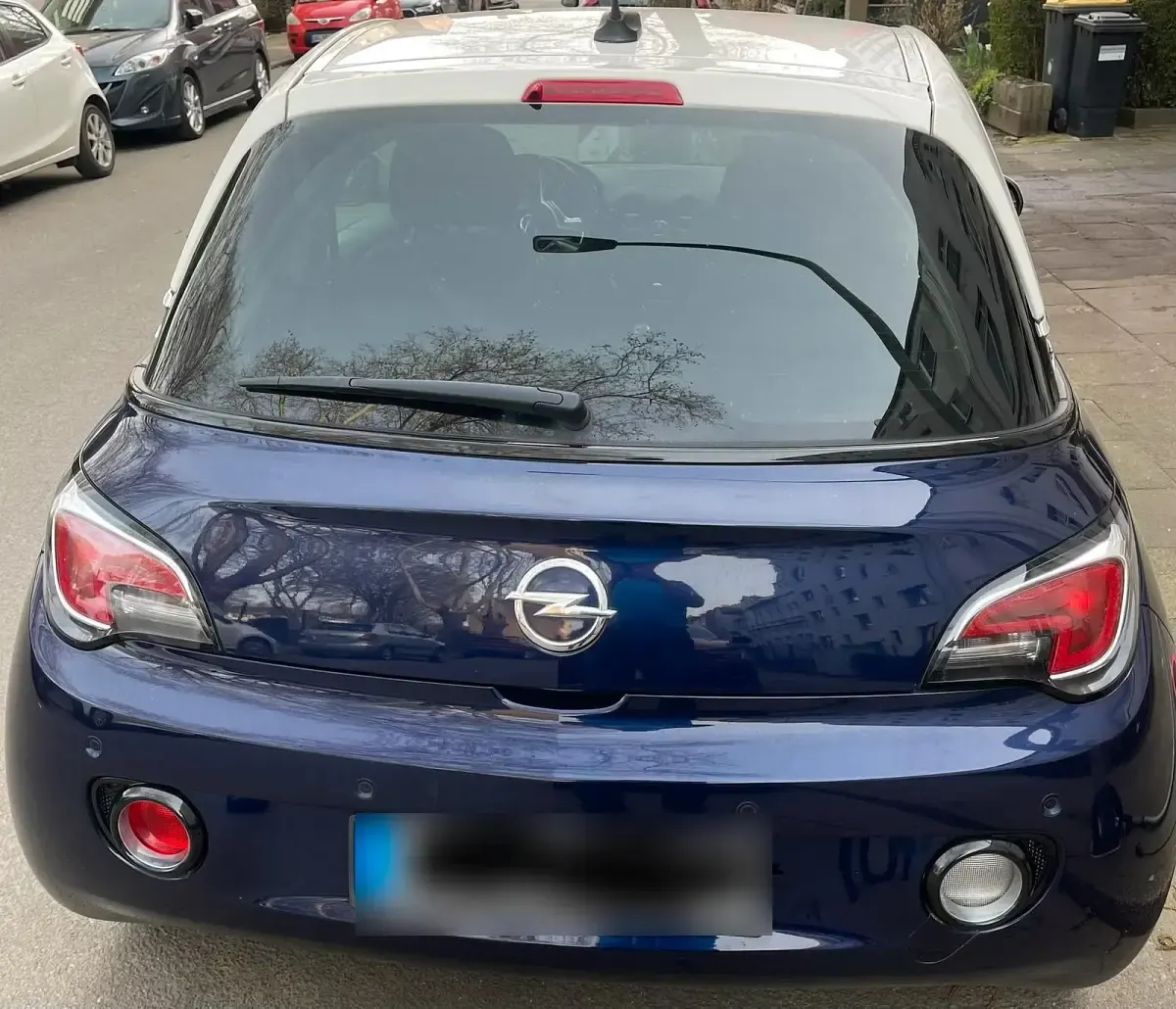 Gebraucht Opel Adam 101 PS (74 kW) 2017 Blau Kleinwagen