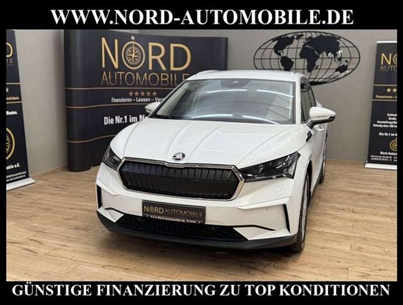 Gebraucht Skoda Enyaq iV Lounge 150 kW (204 PS) 2021 Moonweiss metallic SUV