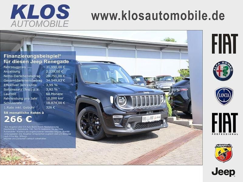 Schwarz Neu 2025 Jeep Renegade Summit SUV | 31.990 € (Fairer Preis) - Bild 1/4
